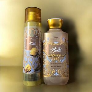 NWT BATH & BODY WORKS Disney Princess Belle Body Wash and Body spray